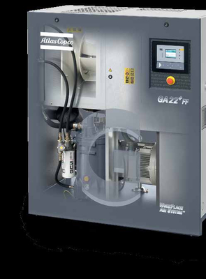 Compressor de ar de parafuso rotativo com injecção de óleo VSD Atlas G26VSD+ FF 26kw