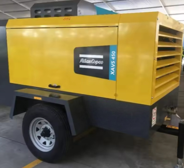 Compressor portátil XAVS450 a plena carga 2400 rpm Design compacto FAD 13 m³/min