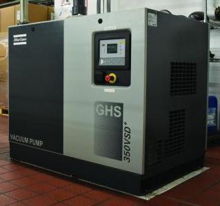 Bomba de vácuo de ar condicionado de 16 L de volume de óleo GHS 350 VSD+ para aplicações profissionais e pesadas