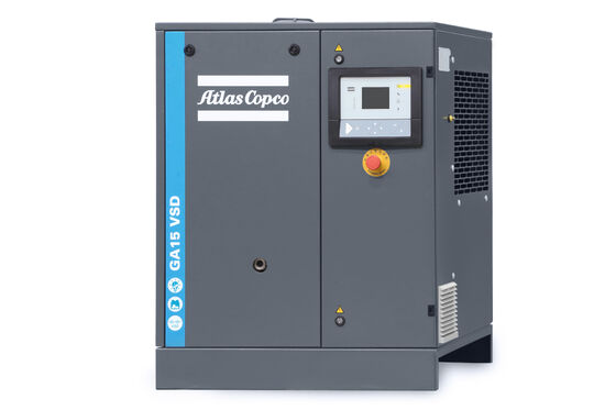 Série GA GA15VSD Compressores de ar industriais 4 a 10 bar Pressão 50 Hz Frequência para um desempenho consistente
