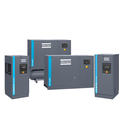 Compressor de ar de parafuso de injeção de óleo Atlas Vsd Plus Ga37-110 Vsd+ 37-110kw Potência